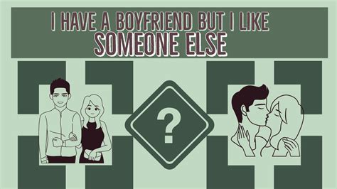 im dating a guy but i like someone else